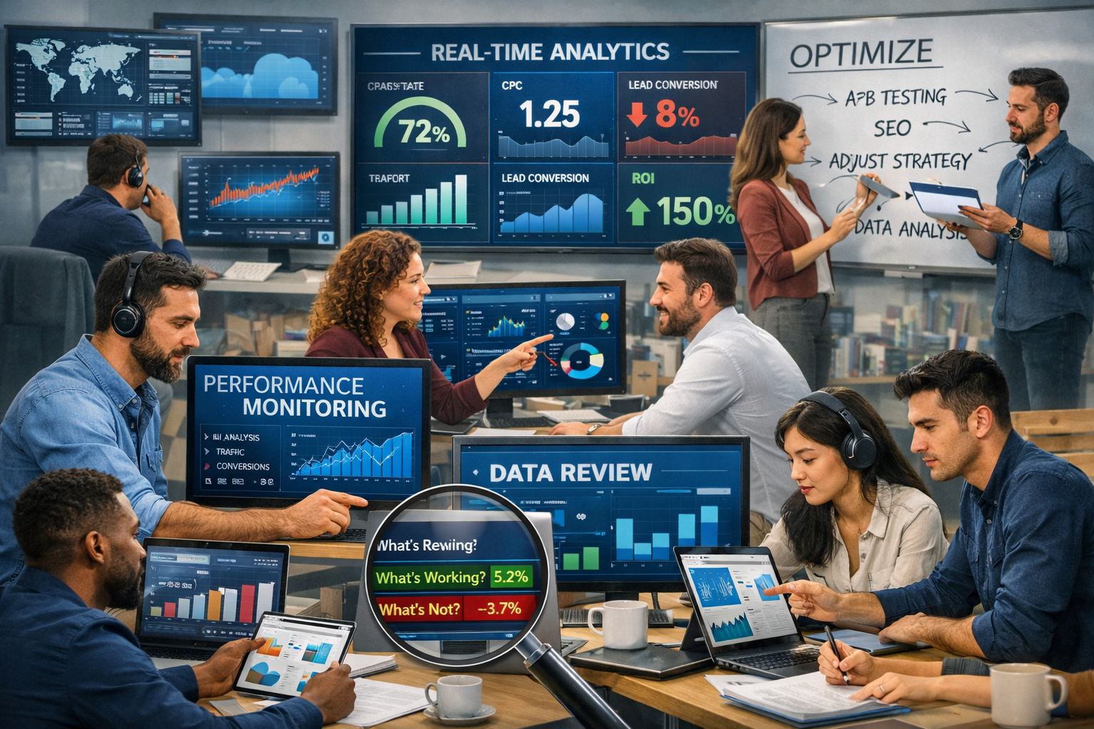 About monitor and optimise